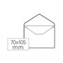 Envelopes 070x105mm A7 s/Janela s/Cola 080g Branco 100un