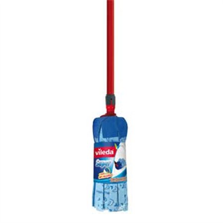 Esfregona com Cabo 100% Microfibras Super Vileda