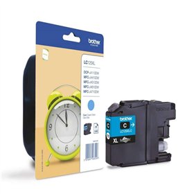 Tinteiro original Brother LC125XL ciano - LC125XLCBP