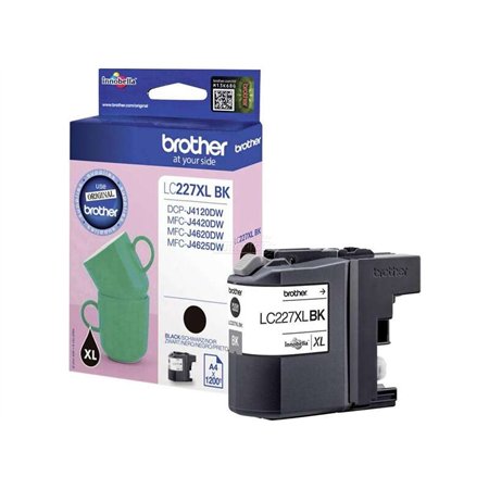 Tinteiro original Brother LC227XL preto - LC227XLBKBP