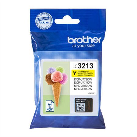 Tinteiro original Brother LC3213 amarelo - LC3213Y