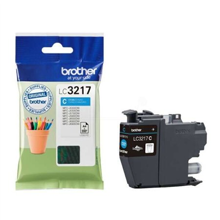 Tinteiro original Brother LC3217 Cyan - LC3217C