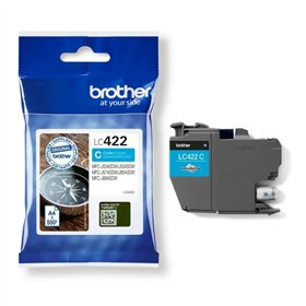 Tinteiro original Brother LC422 Cyan - LC422C