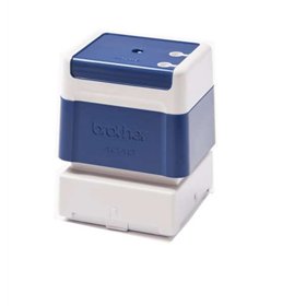 Brother PR4040E6P Pack de 6 suportes de carimbo originais - 40x40mm - Azul
