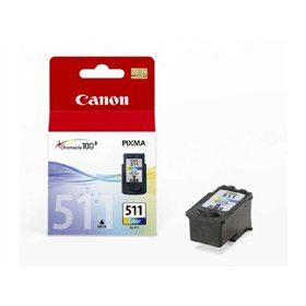 Tinteiro original Canon CL511 colorido - 2972B001