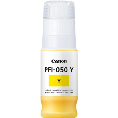 Garrafa Canon PFI050 amarelo original - PFI050Y/5701C001
