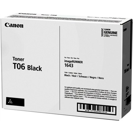 Toner original preto Canon T06 - 3526C002