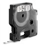 Etiquetas original Dymo D1 para etiquetadora - Texto preto em fundo branco - 6 mm x 7 m de largura - S0720780