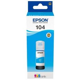 Garrafa original Epson 104 Cyan - C13T00P240