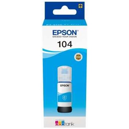 Garrafa original Epson 104 Cyan - C13T00P240