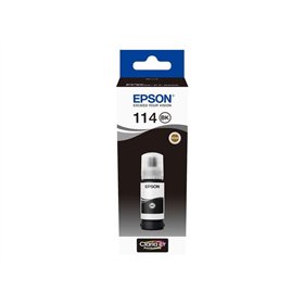 Garrafa pigmentada original Epson 114 preta - C13T07A140