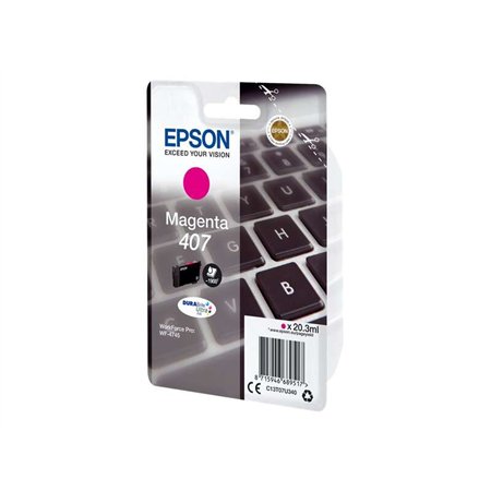 Tinteiro original Epson 407 Magenta - C13T07U340