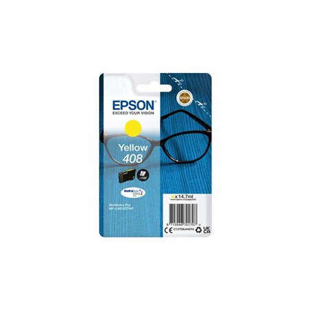 Tinteiro original Epson 408 amarelo - C13T09J44010
