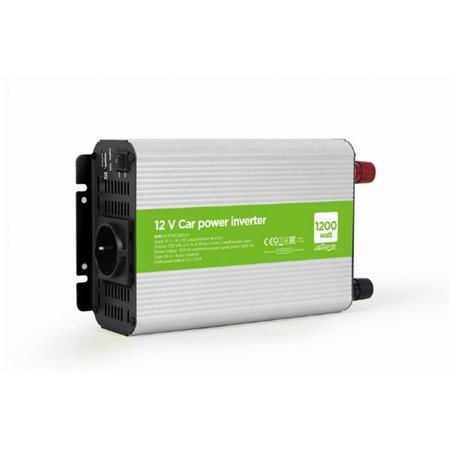 Gembird Car Power Inverter 12V 1200W