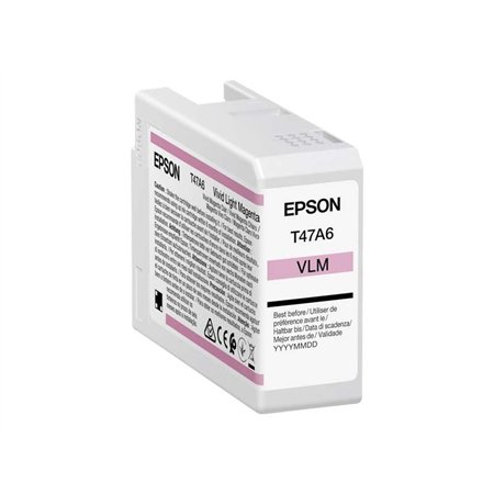 Tinteiro original Epson T47A6 Magenta Light Vivid - C13T47A600