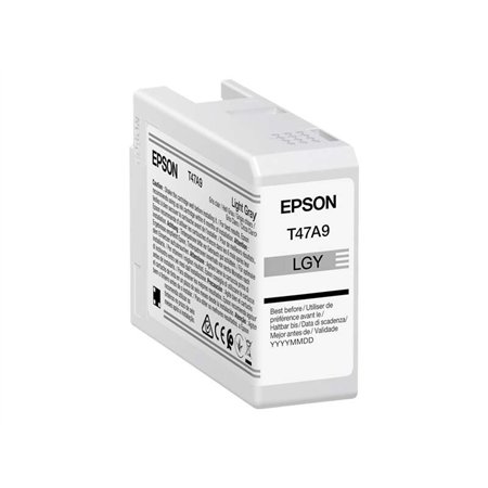 Tinteiro original Epson T47A9 cinza claro - C13T47A900