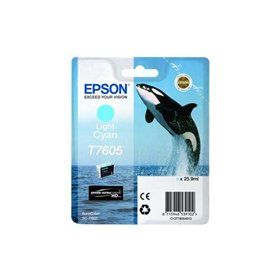 Tinteiro original Epson T7605 ciano claro - C13T76054010