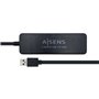 Aisens USB 3.0 Hub Tipo A M-4Xtipo Ah Preto 30Cm