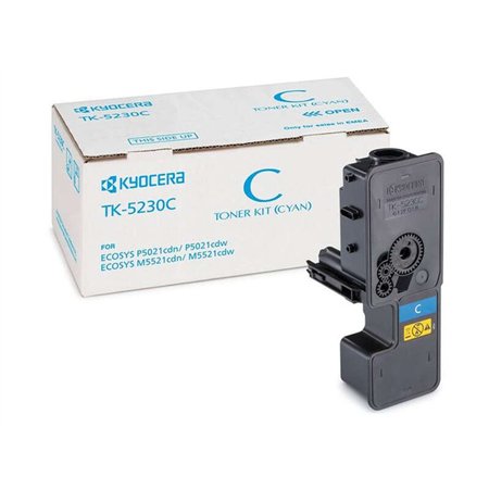 Toner original Kyocera TK5230 ciano - 1T02R9CNL0/TK5230C