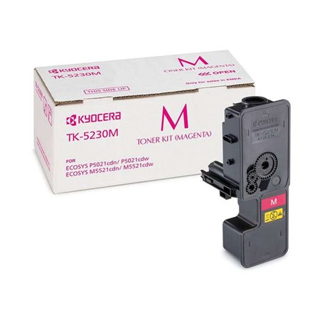 Toner original Kyocera TK5230 Magenta - 1T02R9BNL0/TK5230M
