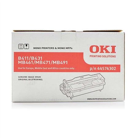 Tambor original OKI B411/B431/MB461/MB471/MB491/B412/B432/B512/MB472/MB492/MB562 - 44574302 (Tambor)
