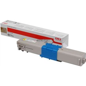 Toner original amarelo OKI C301DN/C321DN/MC342DN - 44973533