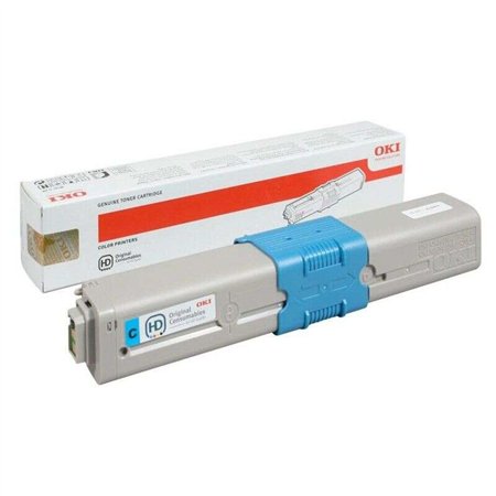 Toner original ciano OKI C510/C530/MC561/MC562 - 44469724