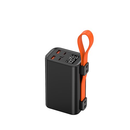 Powerbank Leotec 30000 Mah Pd 100W Carregamento rápido 2 saídas USB-C 2 saídas USB-A