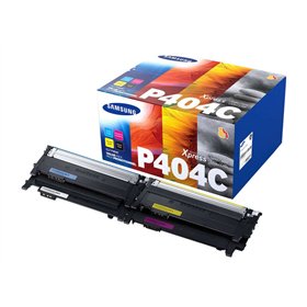 Toners originais Samsung CLT-P404C, Pack de 4 unidades - SU365A