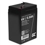 Bateria Chumbo Gel AGM 6V 5A GREEN CELL