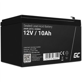 Bateria Chumbo Gel AGM 12V 10A GREEN CELL