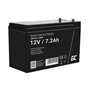 Bateria Chumbo Gel AGM 12V 7.2A GREEN CELL