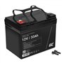 Bateria Chumbo Gel AGM 12V 33A GREEN CELL