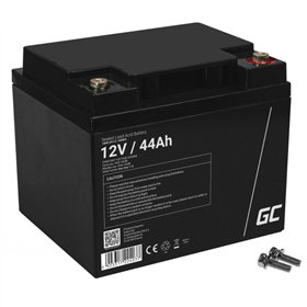 Bateria Chumbo Gel AGM 12V 44A GREEN CELL