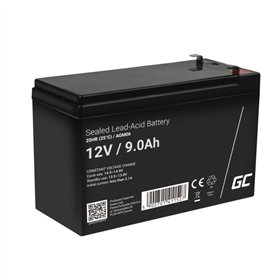 Bateria Chumbo Gel AGM 12V 9A GREEN CELL
