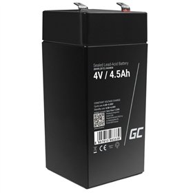 Bateria Chumbo Gel AGM 4V 4.5A GREEN CELL