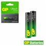 Pilha Ultra Alcalina Plus LR03/AAA 1.5V 2x Blister GP