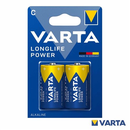 Pilha Alcalina LR14/C 1.5V 2x Blister VARTA