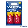 Pilha Alcalina LR20/D 1.5v 2x  Longlife Max Power VARTA