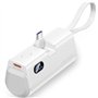 Powerbank 4800mAh Vention FHQW0, 22.5W, Branca