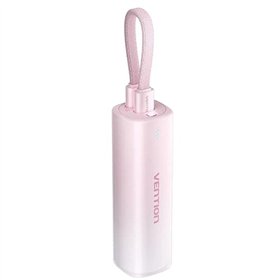 Powerbank 5000mAh Vention FHWR0, 20W, Wireless, Rosa