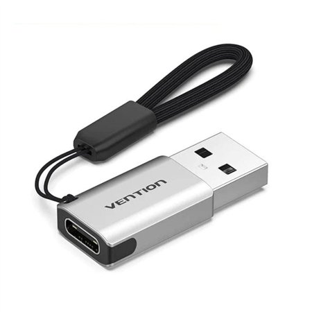 Adaptador USB 3.0 Vention CDPH0, USB Macho - USB Tipo-C Fêmea