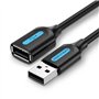 Extensão USB 2.0 Vention CBIBJ, USB Macho - USB Fêmea, 480Mbps, 5m, Preto
