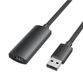 Extensão USB 2.0 Vention CBKBJ, USB Macho - USB Fêmea, 480Mbps, 5m, Preto