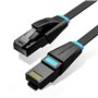 Cabo de Rede RJ45 UTP Vention IBJBH Cat.6A, 2m, Preto