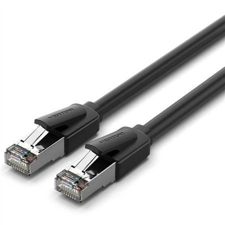 Cabo de Rede RJ45 SFTP Vention IKKBG Cat.8, 1.5m, Preto