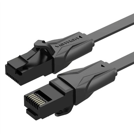 Cabo de Rede RJ45 UTP Vention IBABE Cat.6, 75cm, Preto