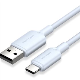 Cabo USB 2.0 Tipo-C Vention CTQLH, USB Tipo-C Macho - USB Macho, Até 60W, 480Mbps, 2m, Azul