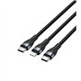 Cabo USB Tipo-C Vention H17BAV, USB Tipo-C Macho - Lightning Macho, USB Tipo-C Macho, 60W, 480Mbps, 1.2m, Preto