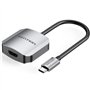Conversor Vention TDEHB, USB Tipo-C Macho - HDMI Fêmea, 15cm, Plata